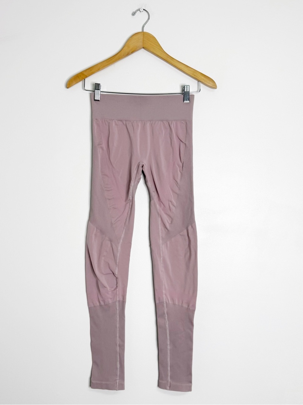 Varley Jill Seamless Leggings Pink Size Small High Rise Activewear
